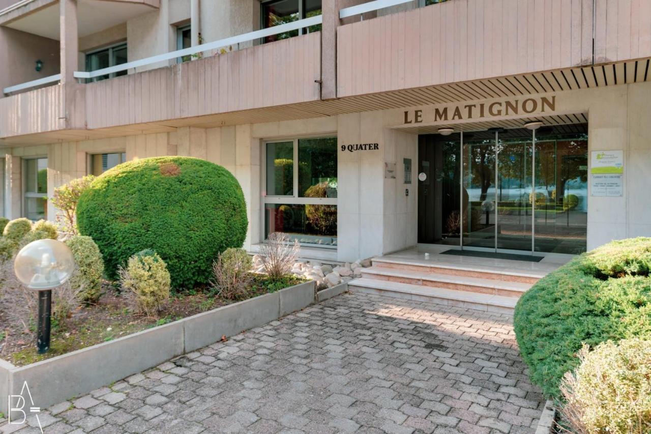 Le Matignon - Design Apartment Facing Lake Annecy Luaran gambar